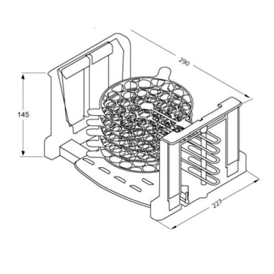 Plate Holder, horizontal
