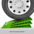 image with tire on 3 parts max.imum of froli bioplastic wheel leveler