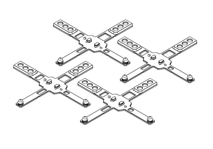 illustration of layout for froli zona base elements